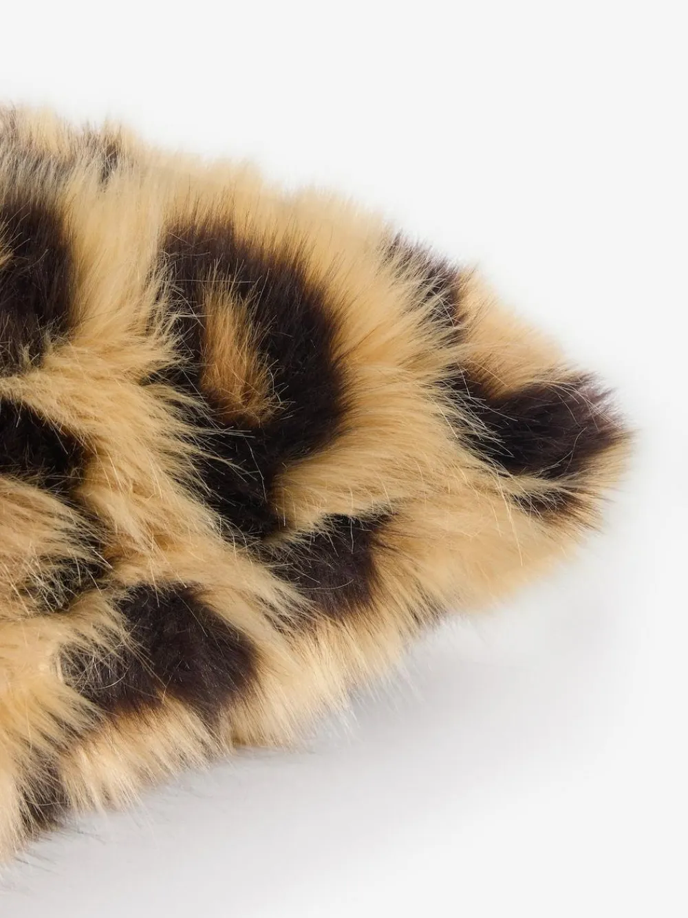 Next Brown 50 x 50cm Long Leopard Print Faux Fur Cushion^ Cushions & Throws