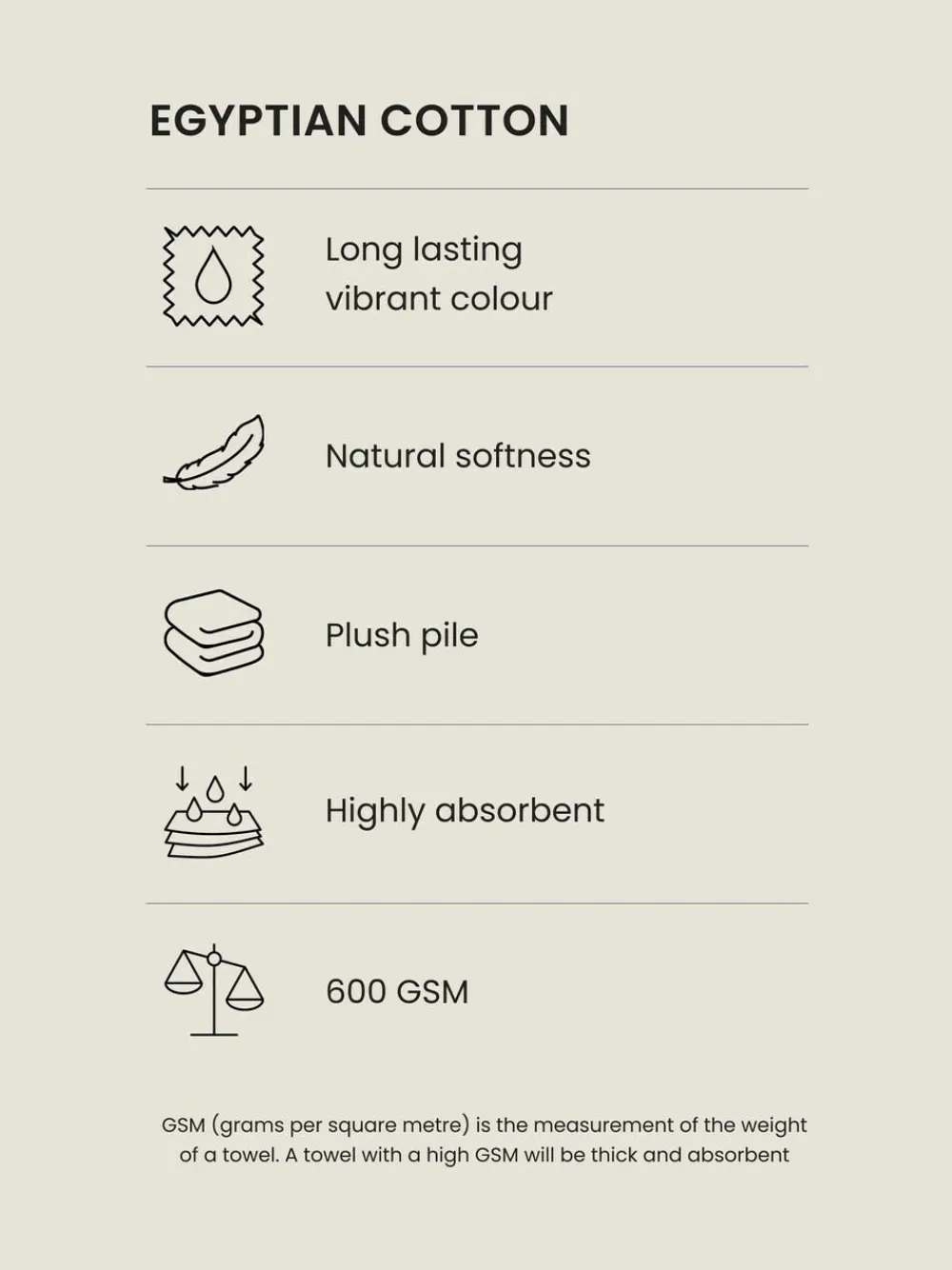 Next Brown Egyptian Cotton Towel