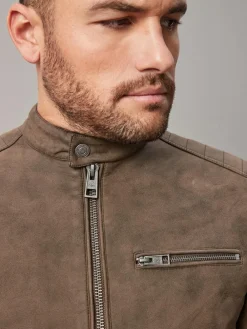 Next Faux Leather Biker Jacket^ Coats & Jackets|Coats & Jackets