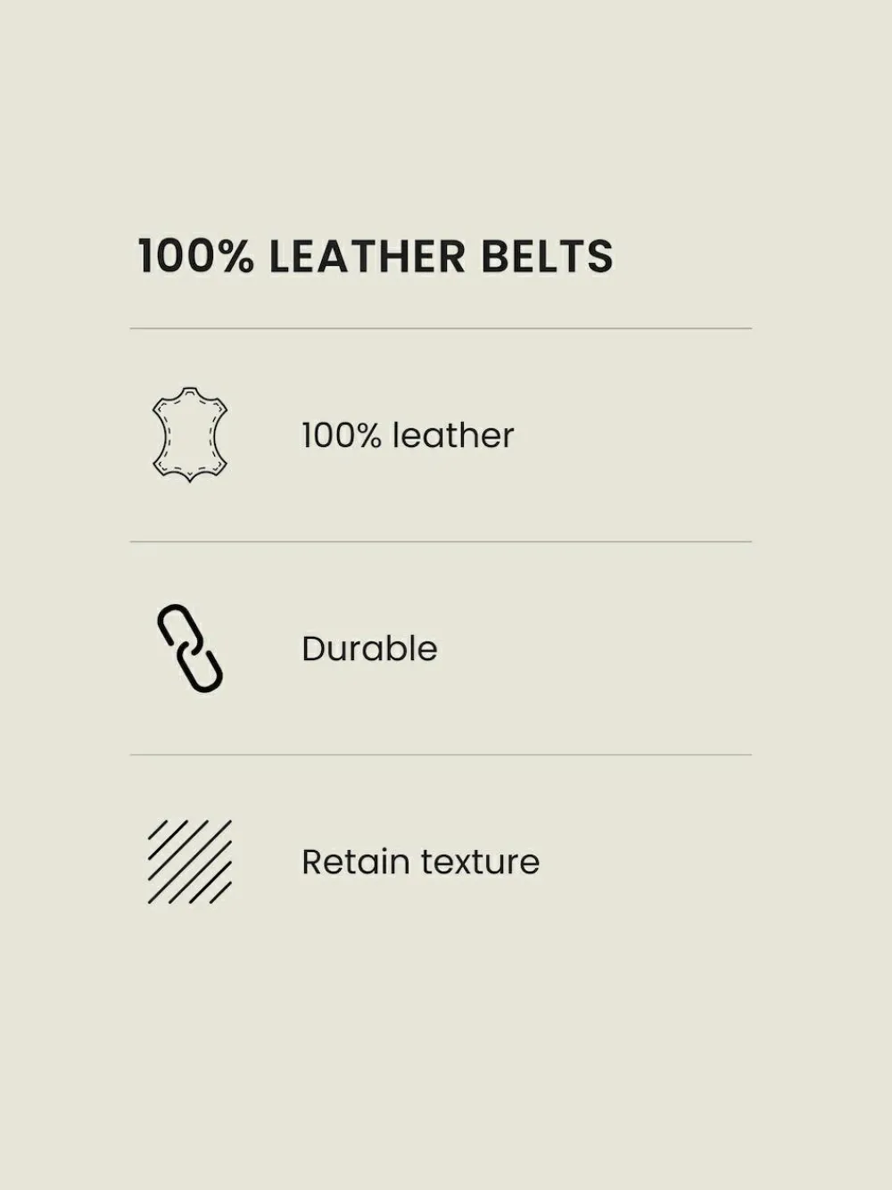 Outlet Next Leather Belt Brown