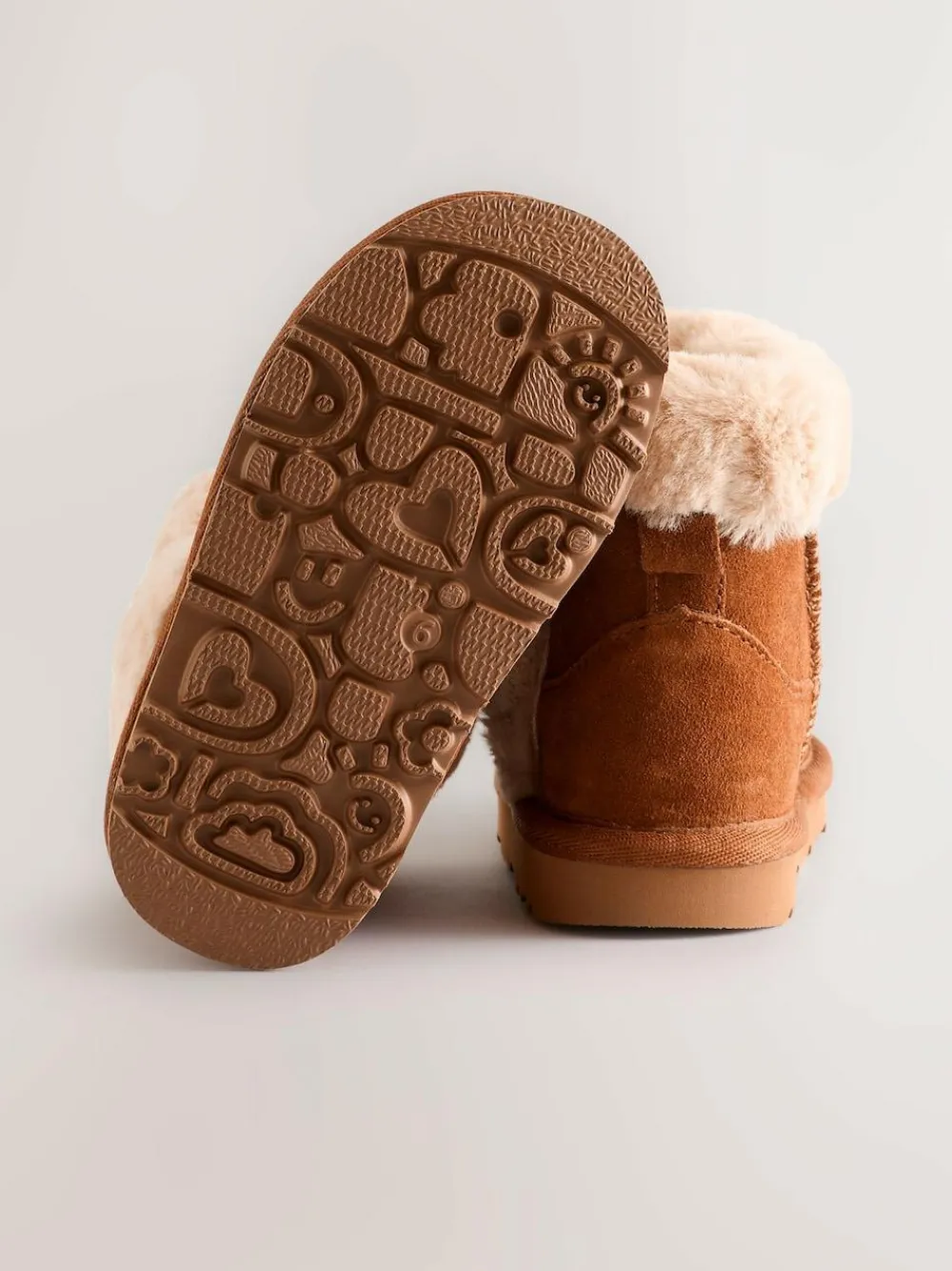 Best Next Tall Suede Pull On Boots Brown