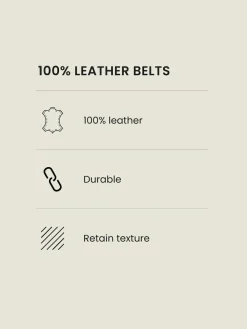 Clearance Next Woven Leather Belt Brown
