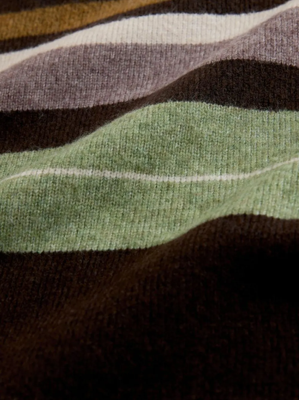 Next Regular Fit Cosy Stripe Crew Jumper with Wool^ Knitwear|Knitwear