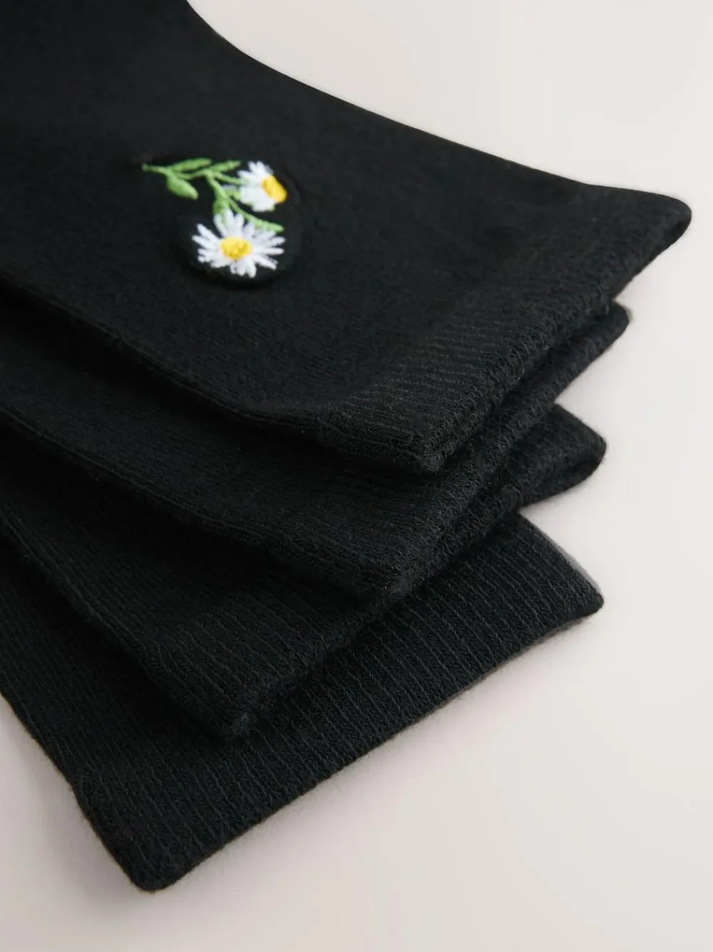 Next Bumble Bee Embroidered Motif Ankle Socks 4 Pack^Women Socks & Tights