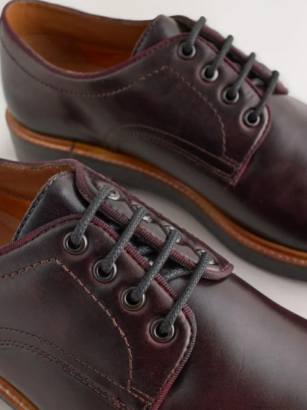 Next Heritage Derby Leather Shoes^ Shoes
