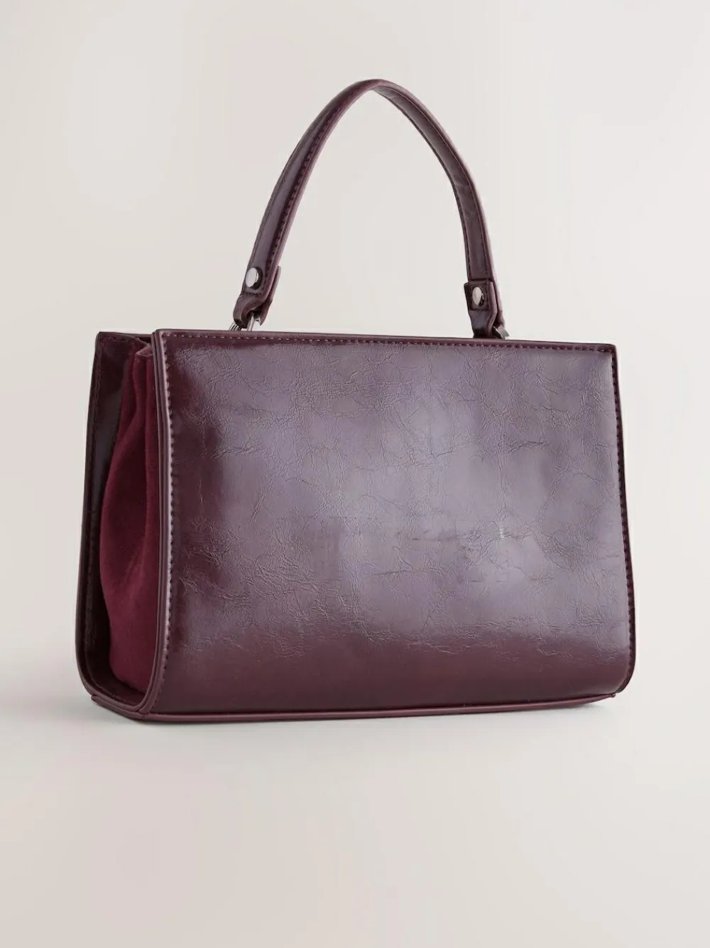 Next Top Handle Croc Effect Bag^Women Bags