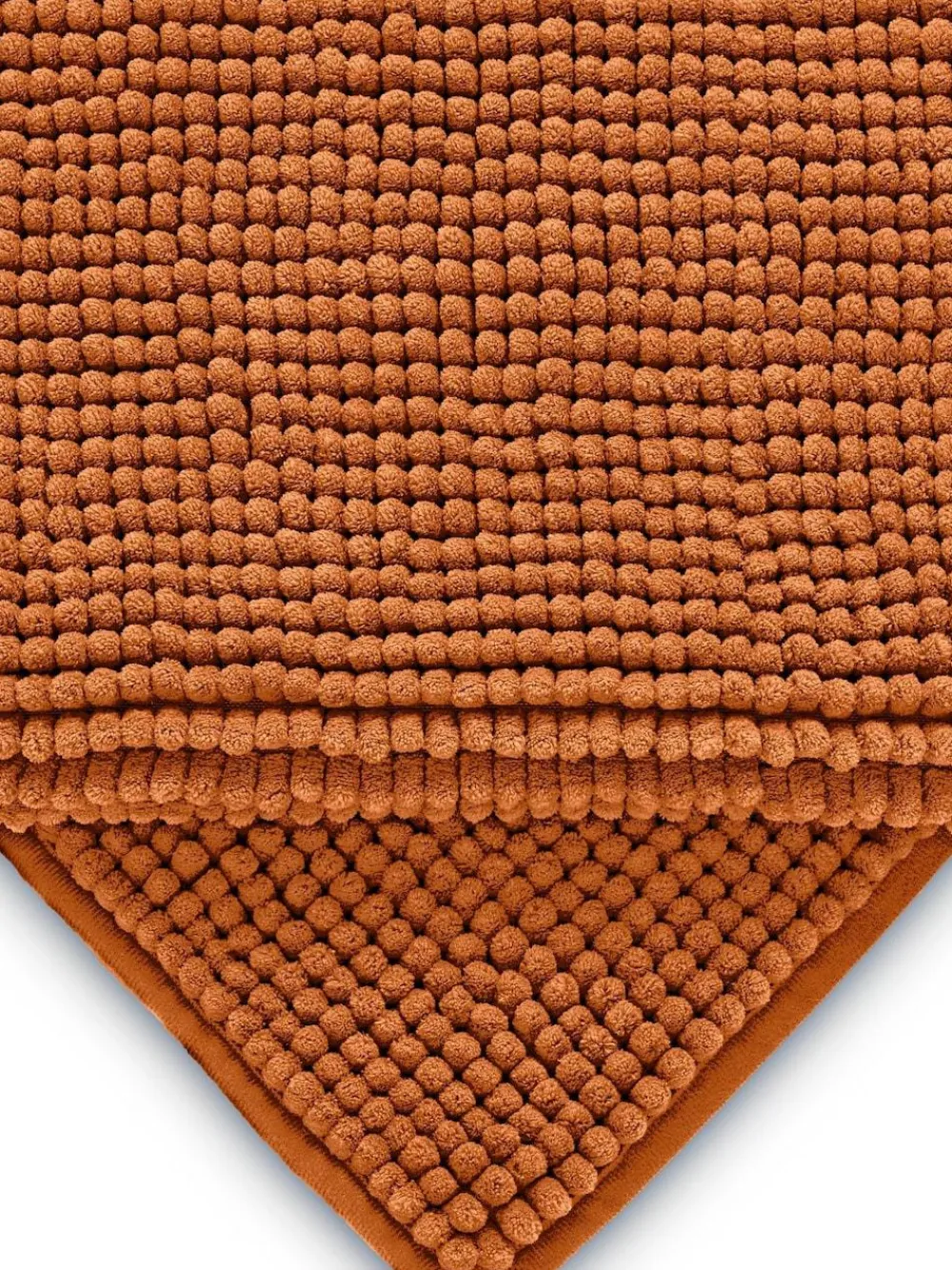 Next Burnt Orange Bobble Bath Mat^ Towels & Bathmats