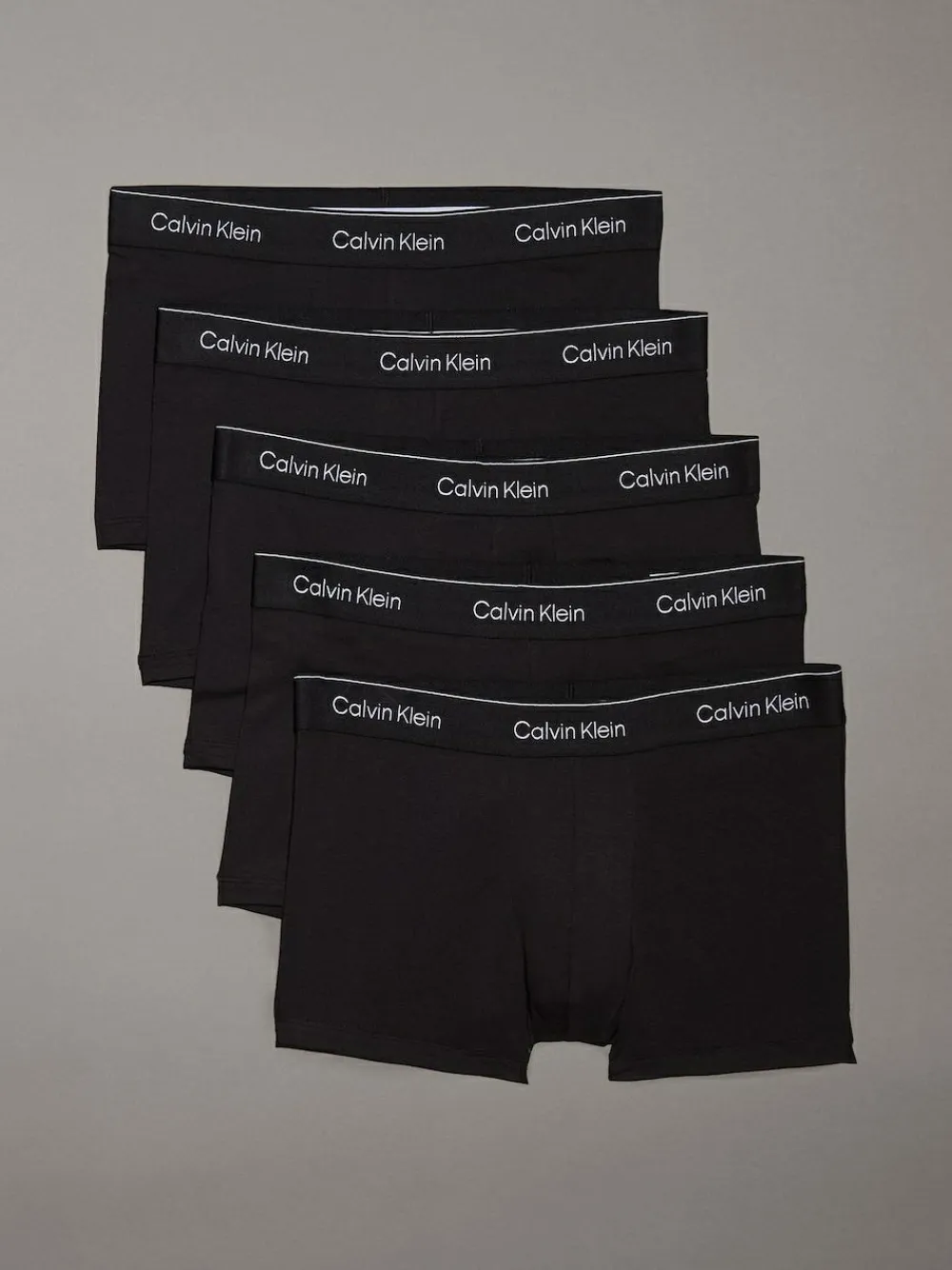 Calvin Klein 5 Pack Icon Cotton Stretch Boxer Trunks 5 Pack^ Underwear|Underwear