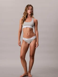 New Calvin Klein Bikini Briefs Icon Cotton Modal Grey
