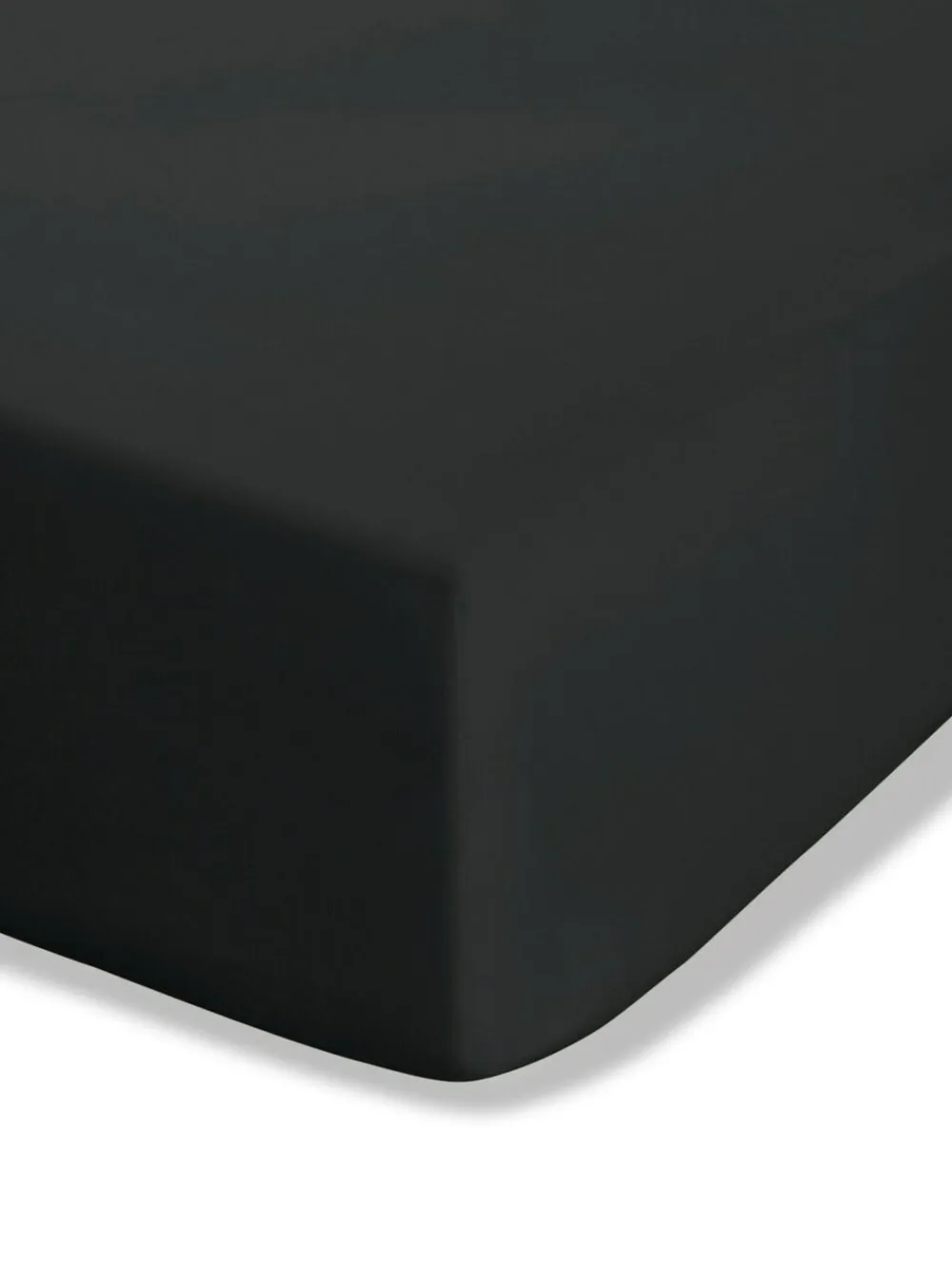 Online Catherine Lansfield Black Percale Fitted Sheet