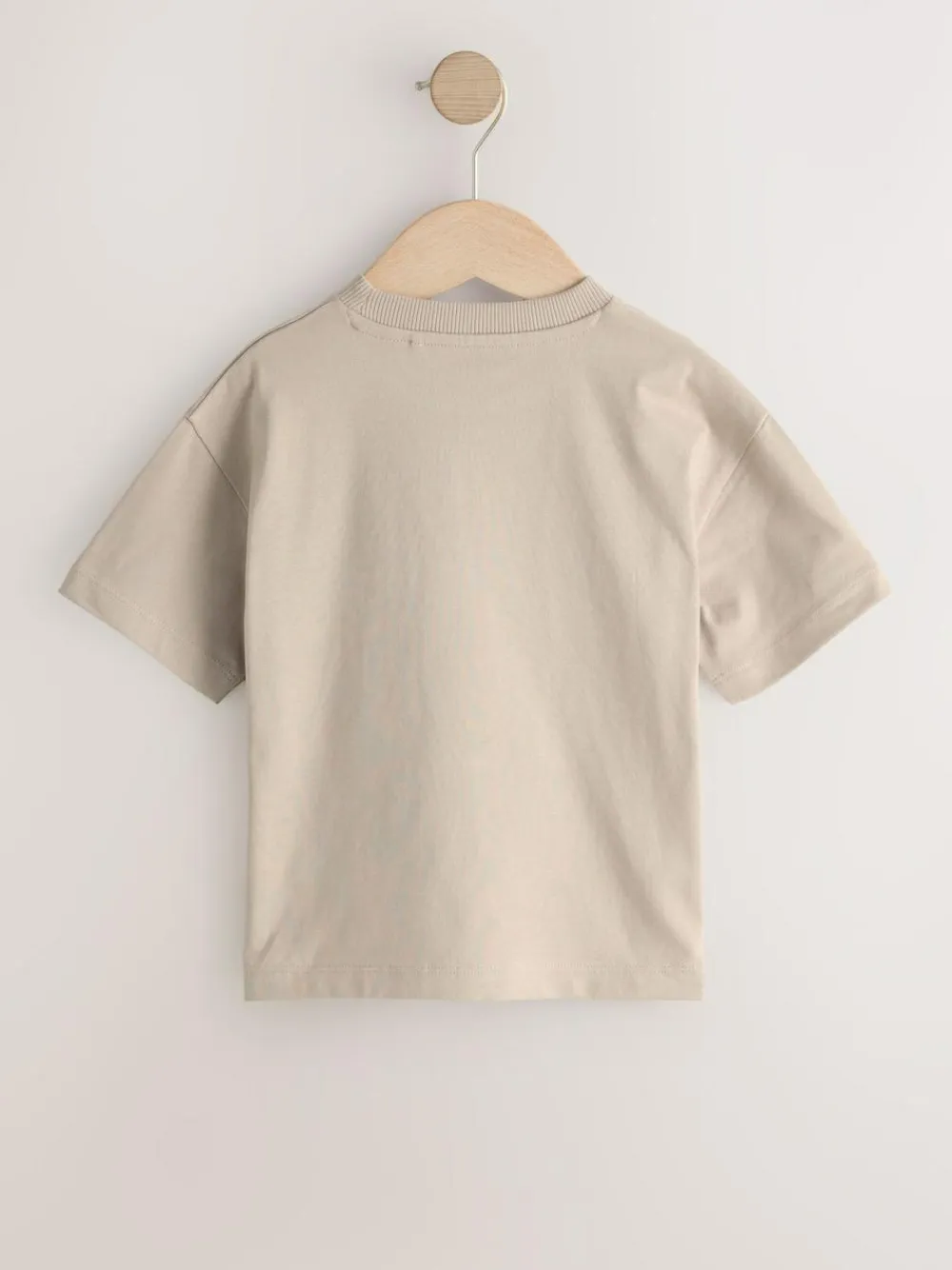 Next Cement Smile Short Sleeve Small Graphic T-Shirt (3mths-7yrs)^BOY Baby Boys|Baby Boys