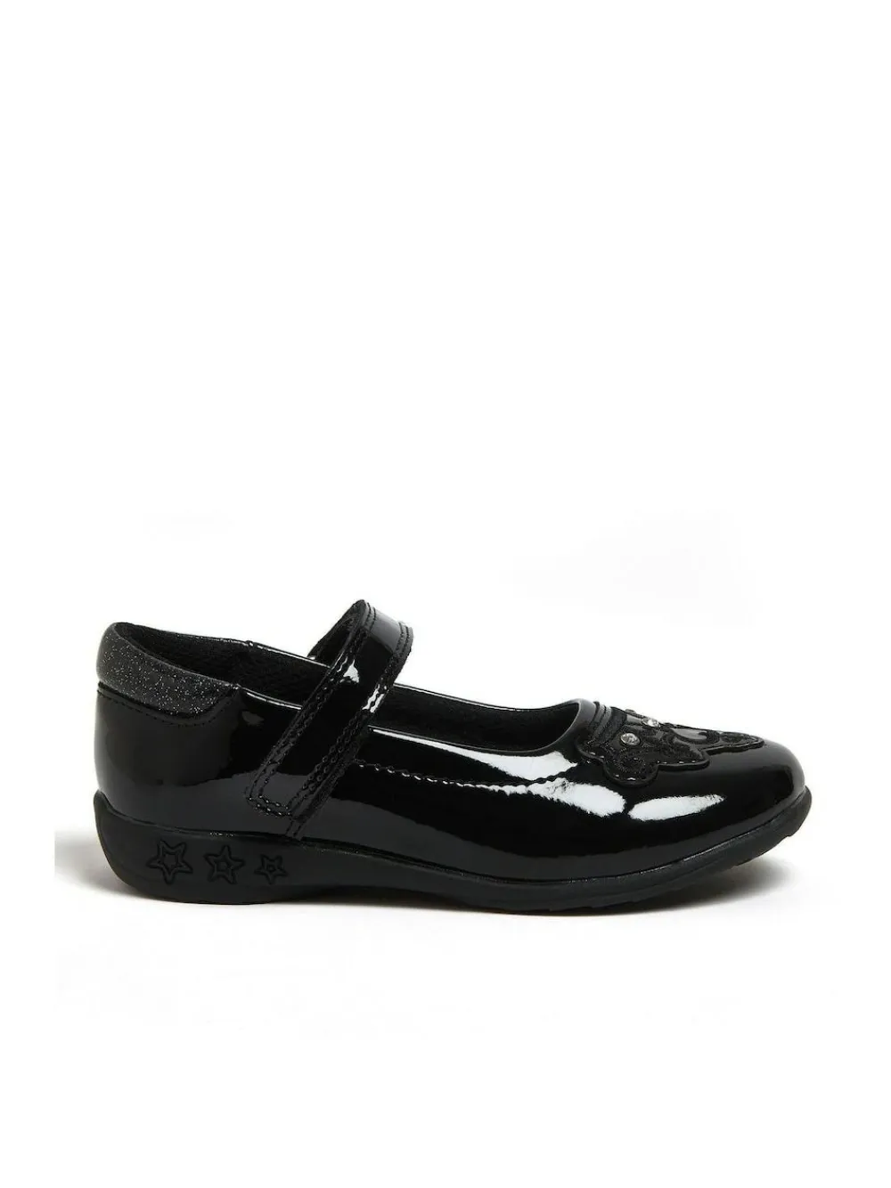 Discount Character Black Disney Princess School Shoes