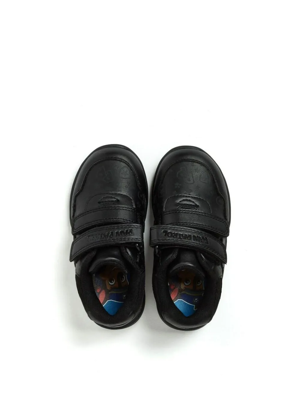 Character Black Paw Patrol Boys School Shoes