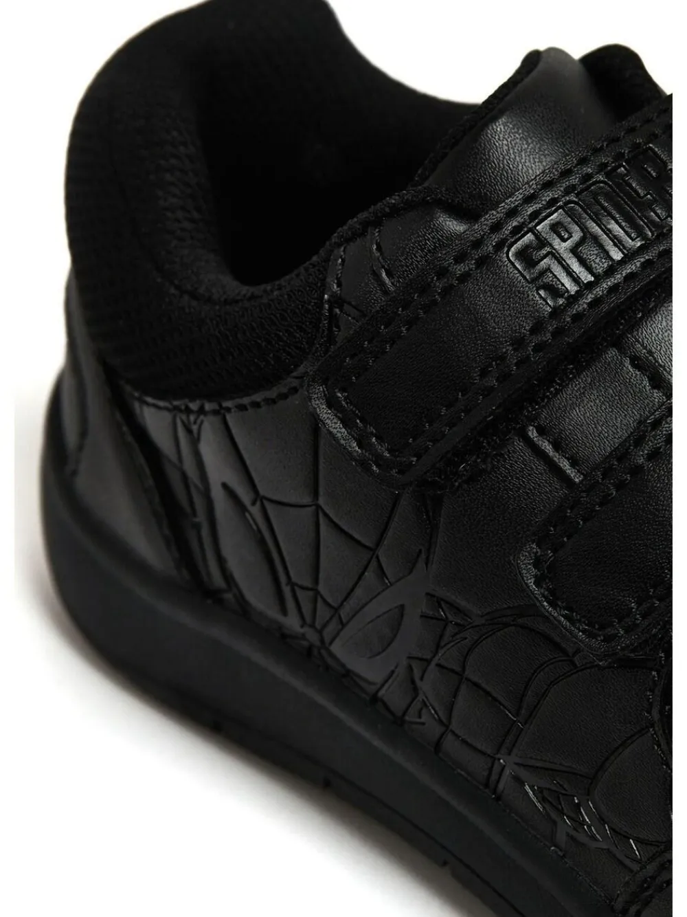 Character Black Spider-Man Boys School Shoes^BOY Shoes|School Shoes