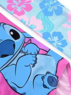 Character Pink Disney Lilo And Stitch & Angel Swimsuit^ Swimwear|Swimwear