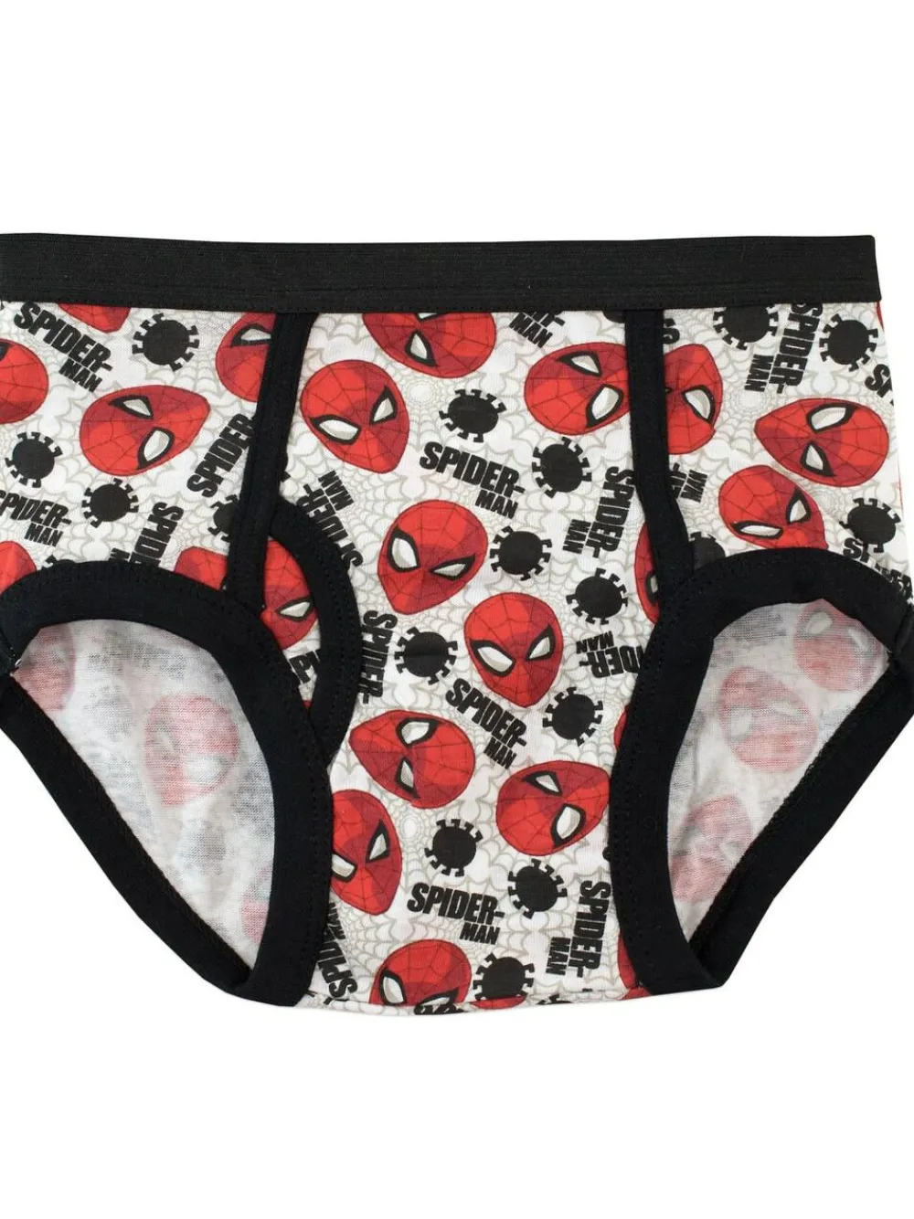 Character Silver Spiderman 100% Cotton Briefs Packs of 5^BOY Underwear