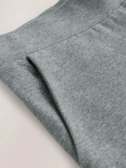 Discount Next 1 Pack Wide Leg Jersey Trousers (3-16yrs) Charcoal Grey