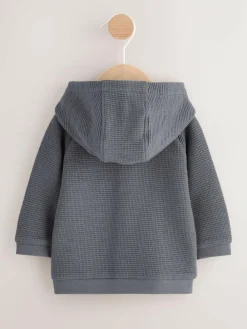 Next Lightweight Textured Jersey Baby Jacket (0mths-2yrs)^BOY Coats & Jackets|Snowsuits & Coats
