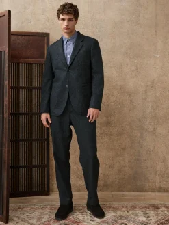 Next Relaxed Fit Wool Blend Suit Trousers^ Pants & Chinos