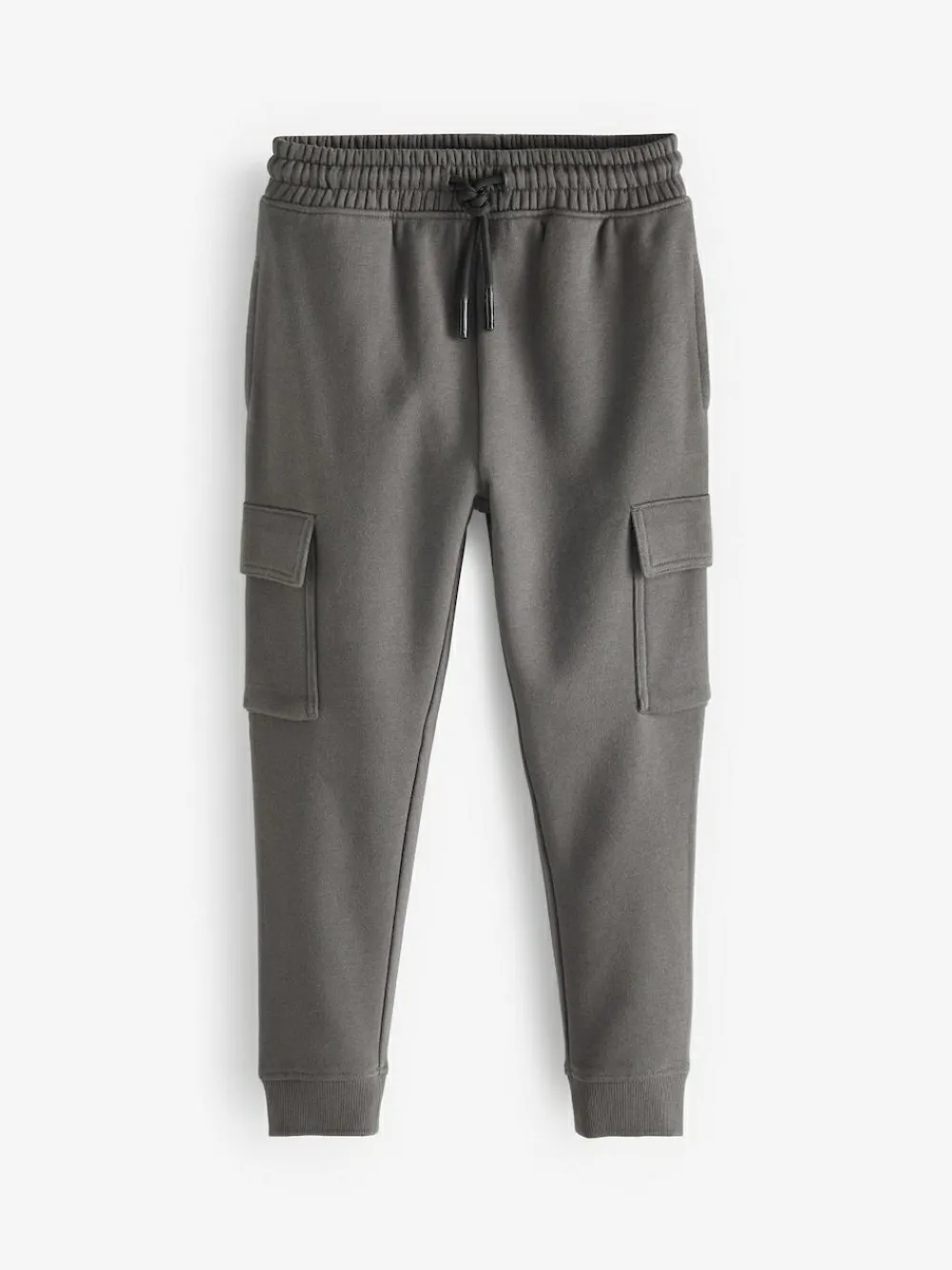 Next Charcoal Grey Slim Fit Cargo Rich Joggers (3-16yrs)