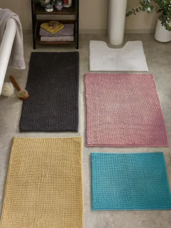 Best Next Charcoal Grey Super Plush Bath Bobble Mat