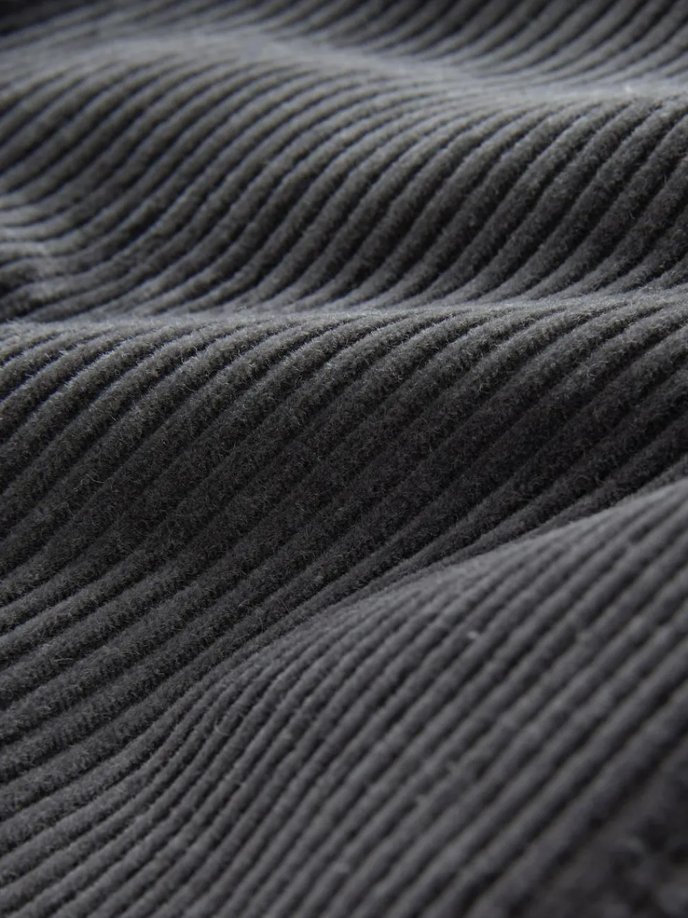 Next Wide Fit Corduroy Pull On Trousers (3-16yrs) Charcoal Grey