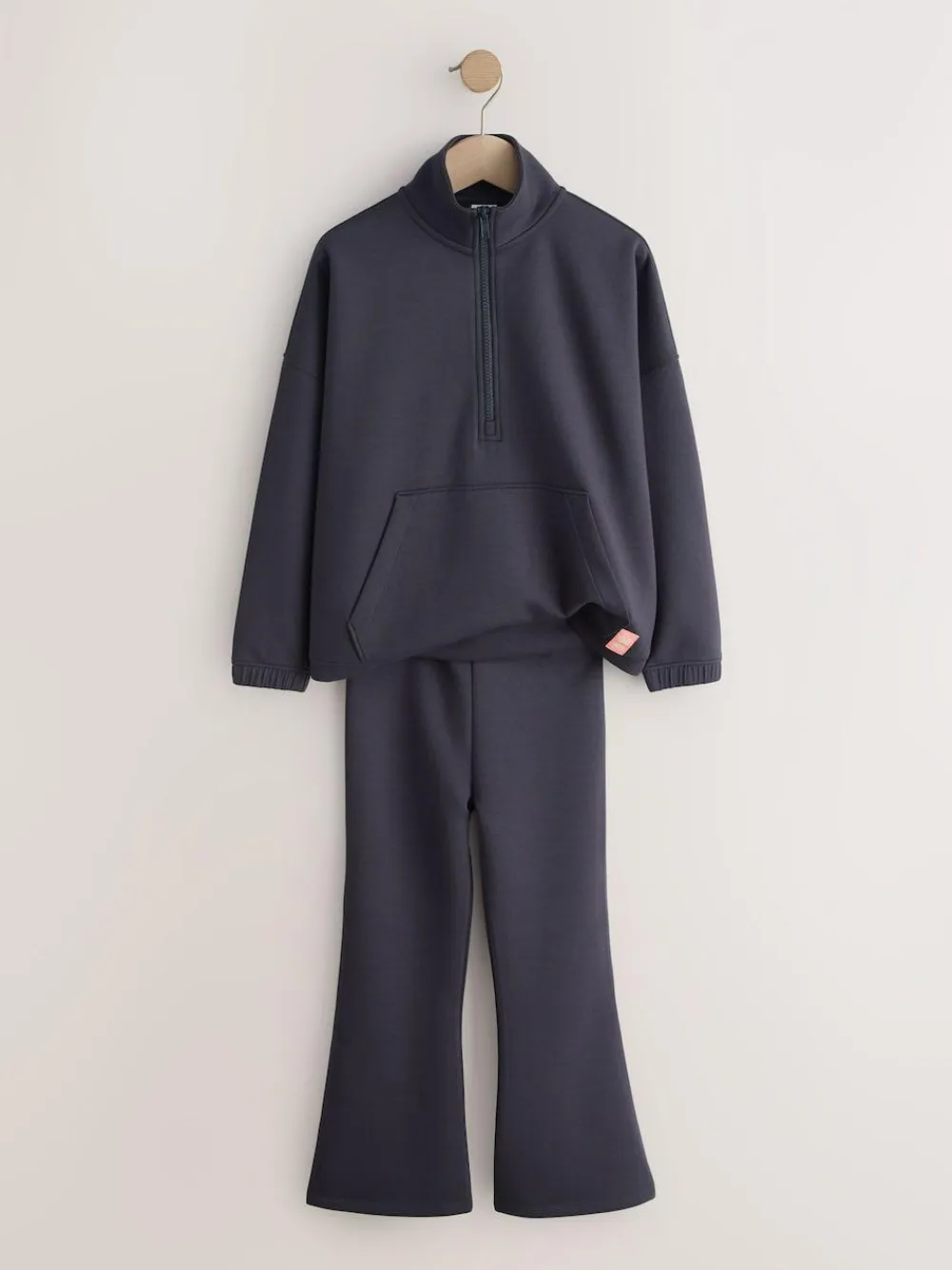 Next Zip Neck Top and Foldover Flare Set (3-16yrs)^ Sets & Coords