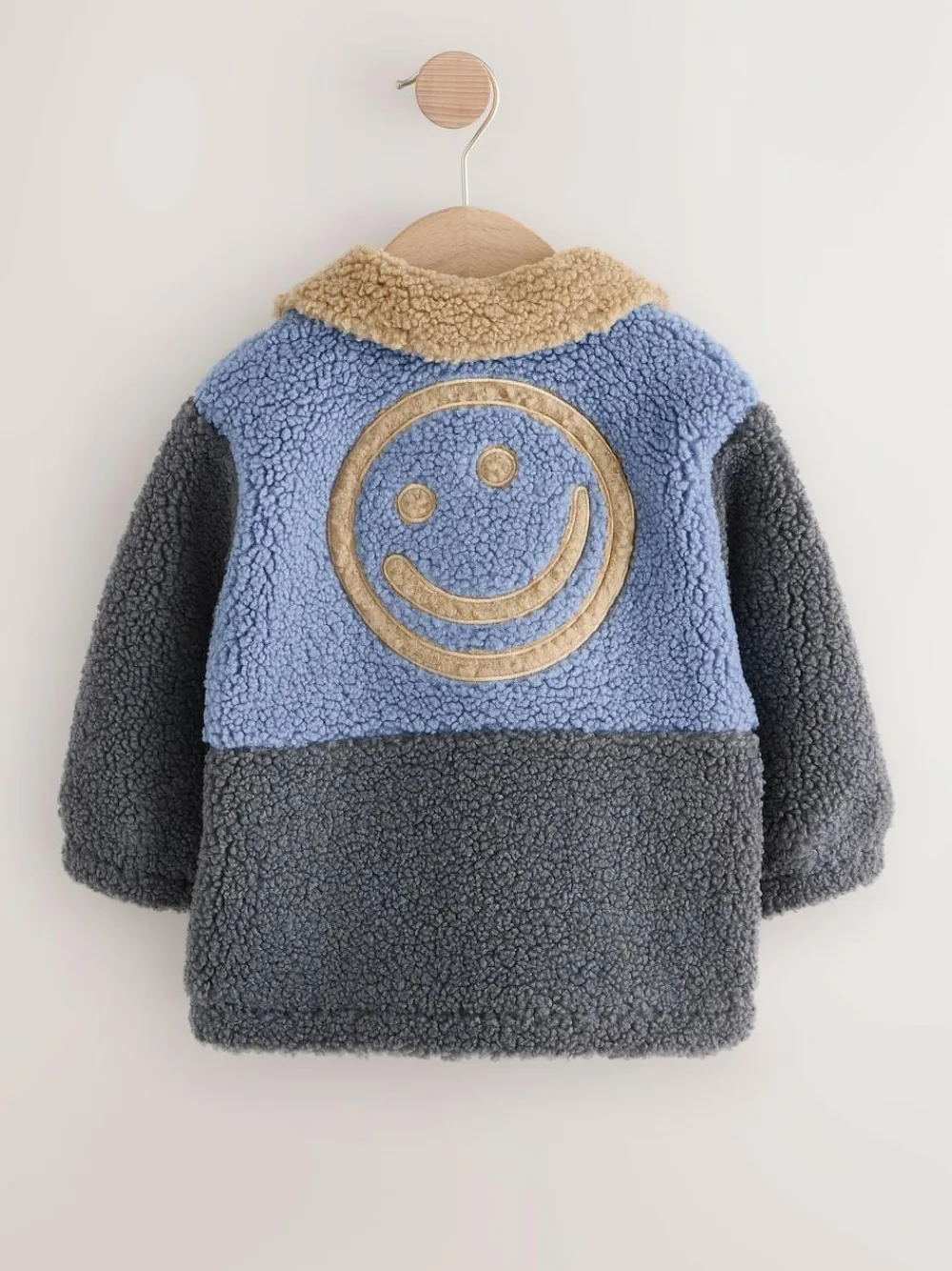 Next Borg Fleece Shacket (3mths-7yrs)^BOY Sweatshirts & Hoodies|Baby Winter Clothing