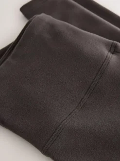 Hot Next Cosy Fleece Leggings Chocolate Brown