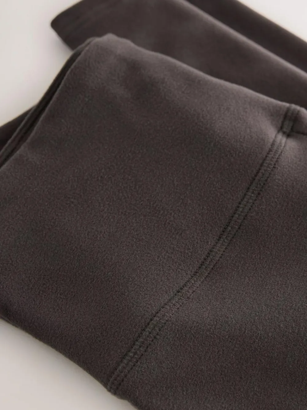 Hot Next Cosy Fleece Leggings Chocolate Brown