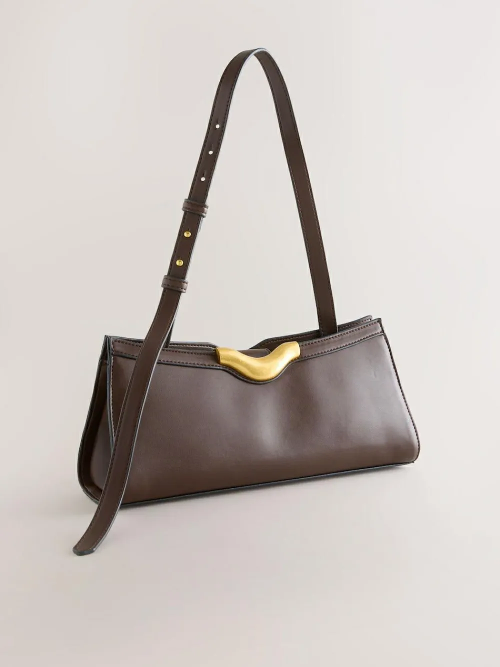 Next Hardware Detail Shoulder Bag^Women Bags