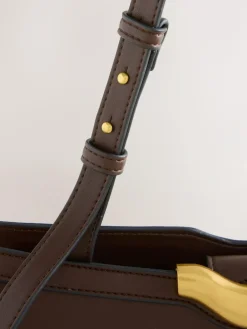Next Hardware Detail Shoulder Bag^Women Bags