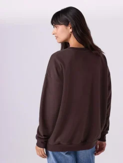 Outlet Next Maternity Mini Me Sweatshirt Set Chocolate Brown