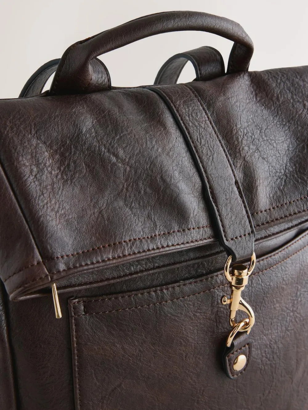 Hot Next Slouchy Backpack Chocolate Brown