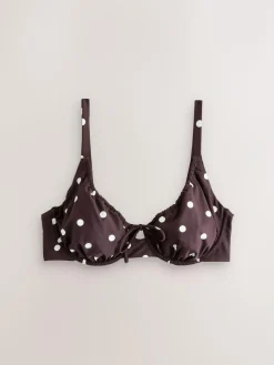 Next DD+ Wired Non Padded Bikini Top^Women Swimwear