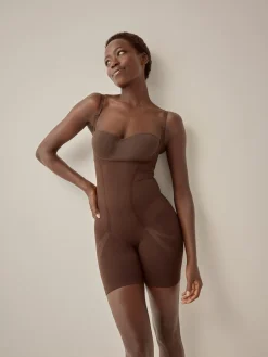 Sale Next Firm Tummy Control Wear Your Own Bra Body Chocolate Nude