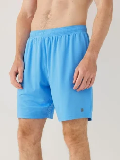 Discount Next Active Gym Textured Training Shorts Cobalt Blue