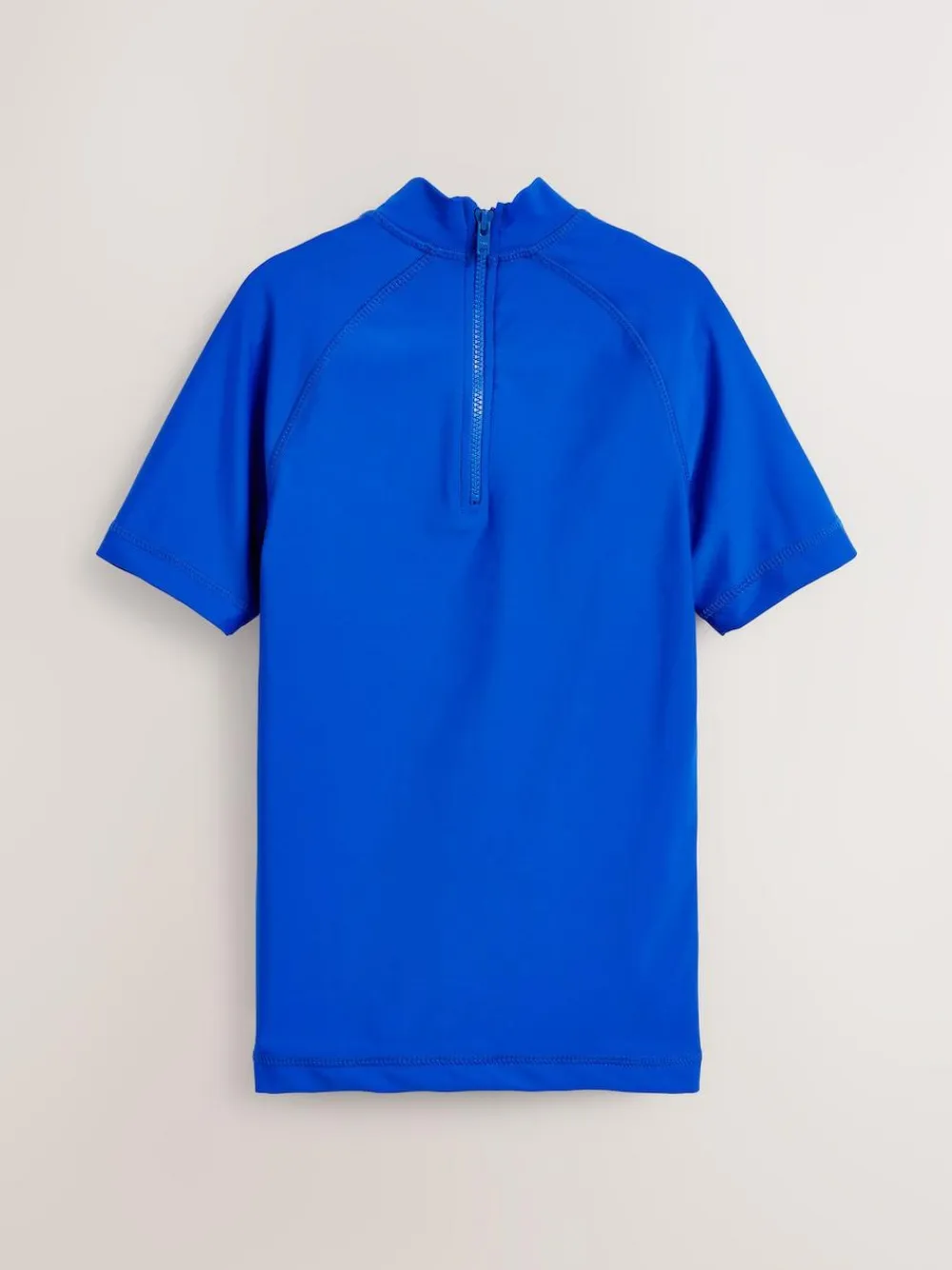 Next Cobalt Blue Short Sleeve Rash Vest (1.5-16yrs)^BOY Swimwear