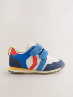 Next Standard Fit (F) Two Strap Touch Fastening Trainers^BOY Sneakers|Sneakers