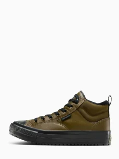 Outlet Converse Chuck Taylor All Star Malden Street Mid Top Trainers Brown