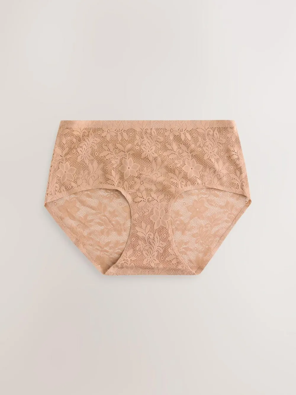 Next Midi All-Over Lace No VPL Knickers 3 Pack^Women Panties|All Lingerie