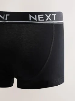 Outlet Next Core Grey/Green 10 pack Cotton Rich Blend Hipsters Boxers