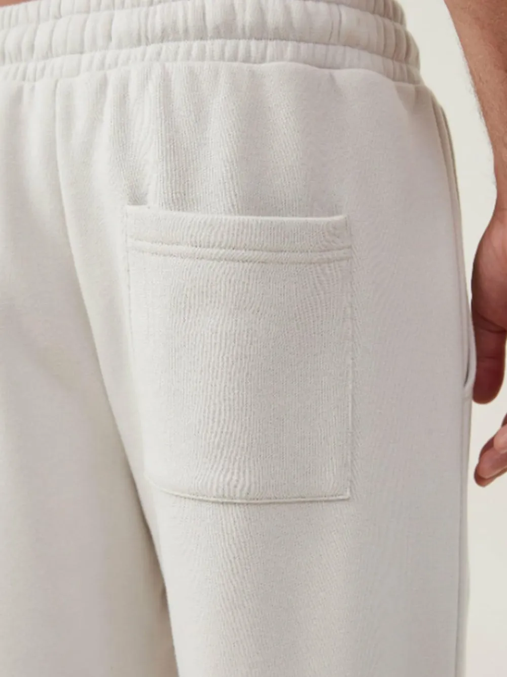 New Cotton On Relaxed Track Pants Cream