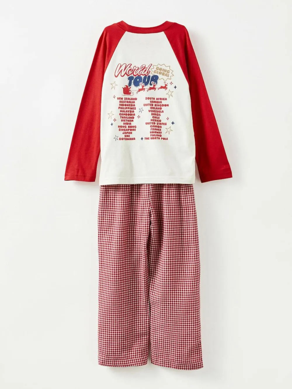 Cotton On Adult Matching Family Christmas Raglan Long Sleeve Pyjamas Set^ Pyjamas