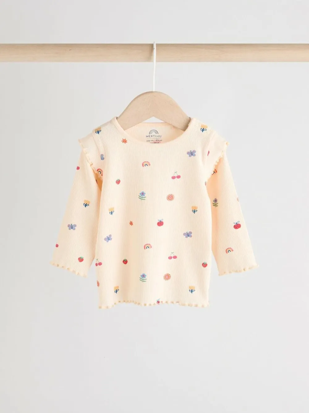 Sale Next Baby Top and Leggings 2 Piece Set (0mths-2yrs) Cream Bright Character