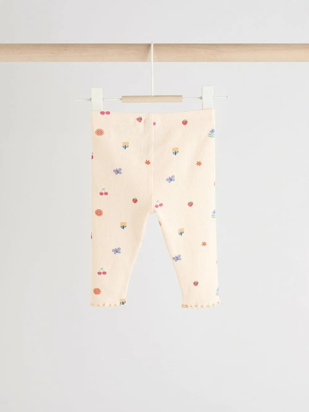 Sale Next Baby Top and Leggings 2 Piece Set (0mths-2yrs) Cream Bright Character