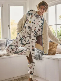 Next Long Sleeve Pyjamas^Women Pyjamas|All Night & Lounge