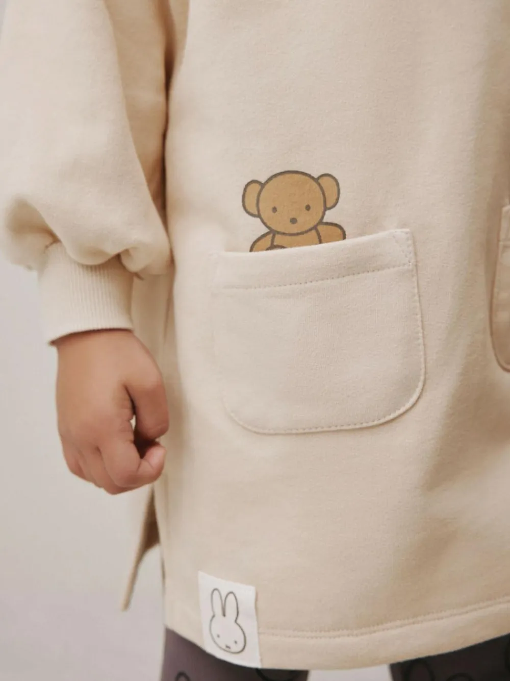 Outlet Next Cream Miffy Sweat Dress & Leggings Set (3mths-7yrs)