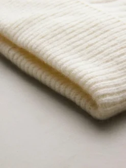 Next N. Premium 100% Cashmere Knitted Pom Hat^Women Hats|Hats, Gloves & Scarves