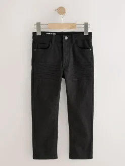 Discount Next Regular Fit Stretch Jeans 2 Pack (3-17yrs) Dark Blue/ Black Denim